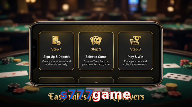 Game list for S777game game section